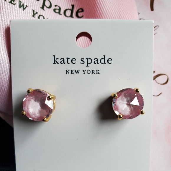 Kate Spade Earrings - Pink ♠️ - Picture 2 of 6